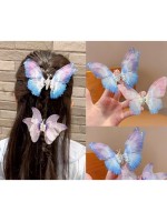 Bandeau Bf-1  2024 New Beautiful Butterfly Hair Clip, Multi-Color and Cute Hair Clip For Children