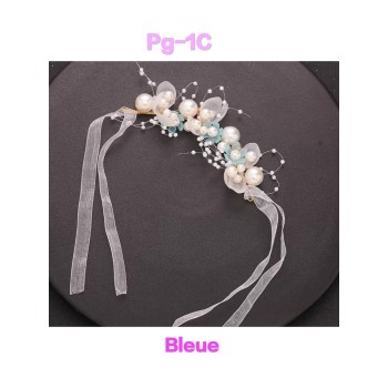 Bracelet Fleuri Pg-1   Magnifique Le poignet de Fleur, Mariage Et Costomes joli Bracelet Feuri Pour Enfants Et Femmes