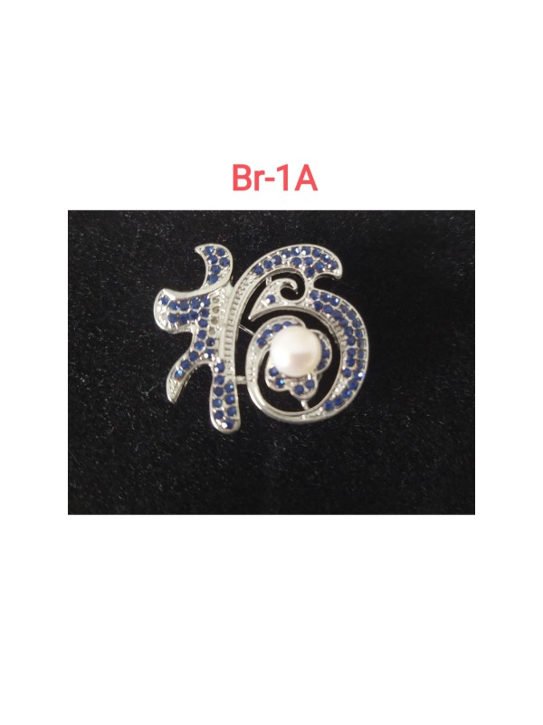 Broche Br-1   Manigfique Et Brillant Broche, Tradition Unique Mode Broche Pour Femmes