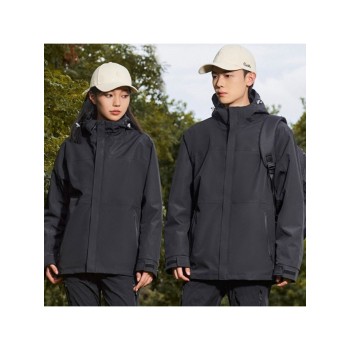 Vestes Outdoors  VE-101  - Bonne qualité et fonctionnelle , résistant à l'eau, coupe-vent, imperméable 3-en-1. Pour hommes