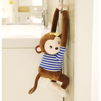 Tissu Boîte TB-2  Mignon Cartoon Boîte à Serviettes En Papier, Animal Suspendre De boîte Pour Automobile, Bureau, Cuisine Et Salle De Bains