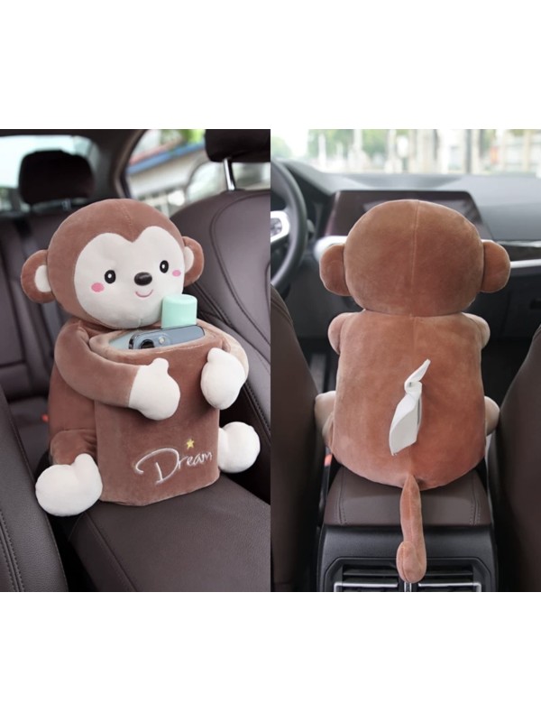 Tissue Box TB-3  Cute Cartoon Tissue Box , Animals Tissue Box Suspender For Car