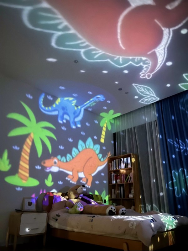 Veilleuse De Nuit BN-101  Bluetooth Et Motifs Films Projecteur Veilleuse de Nuit , La fête ,Chambre bébé Et Dormir Veilleuse de Nuit Pour Enfants Et Adultes