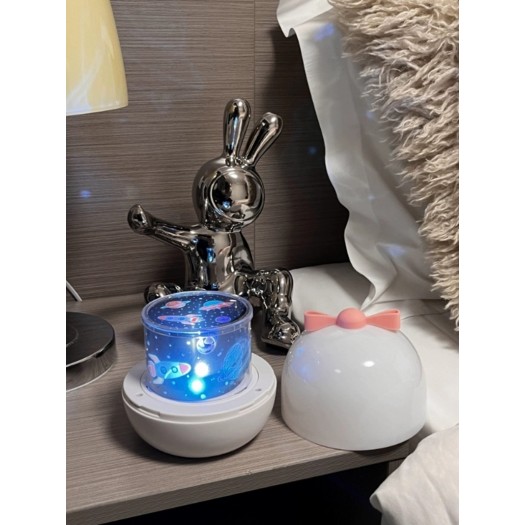 Veilleuse De Nuit BN-101  Bluetooth Et Motifs Films Projecteur Veilleuse de Nuit , La fête ,Chambre bébé Et Dormir Veilleuse de Nuit Pour Enfants Et Adultes