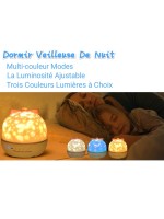 Veilleuse De Nuit BN-1  Étoiles Projecteur Motif De Film Veilleuse de Nuit , La fête ,Chambre bébé Et Dormir Veilleuse de Nuit Pour Enfants Et Adultes