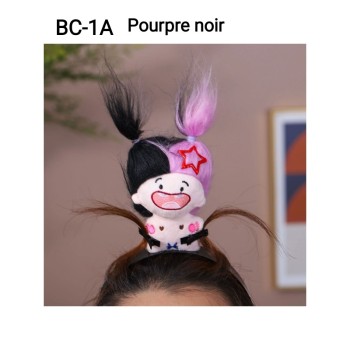Costumes BC-1  2024 Mignon Et Étenté Poupée Serre-tête Ornements De Cheveux Pour Femmes