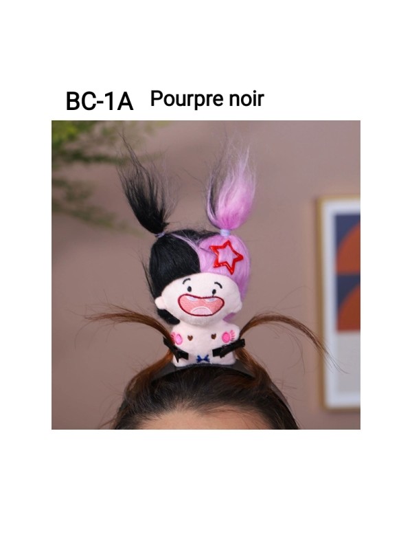 Costumes BC-1  2024 Mignon Et Étenté Poupée Serre-tête Ornements De Cheveux Pour Femmes