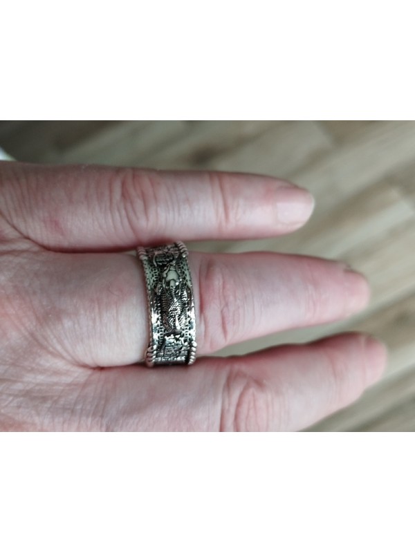 Men Ring PiXiu  BH-6  Feng Shui PiXiu Ring ,Vintage Ring imitation Anti-silver Look-gothic Chinese Ring For Men