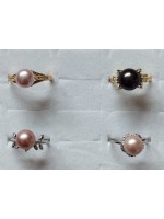 Ring BR-1 A beautiful pearl ring, Traditional, Beautiful, Sincere, Noble, Happy mode for women