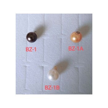 Pendentifs BZ-1  Simple perle pendentif ,Culture perle chinois style pendentif pour femmes