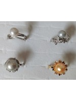 Ring BG-101 A beautiful pearl ring, Traditional, Beautiful, Sincere, Noble, Happy mode for women