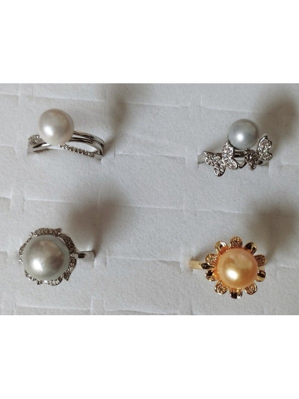 Ring BG-101 A beautiful pearl ring, Traditional, Beautiful, Sincere, Noble, Happy mode for women