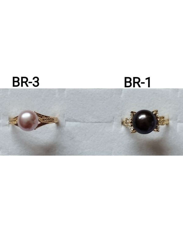 Bague BR-1  Très beau Perle bague,Un tradition ,Beau,Sincèrité,Noble et bonheur mode bague pour femmes