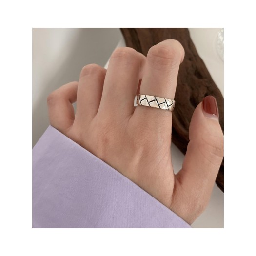 Ring BK-1 Very cool  Vintage mode ring without fading , Retro and fashionable for young girls