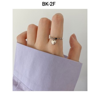 Bague BK-2  Très bell bague vintage, ne décolore pas, style rétro et mode bague pour Jeunes filles
