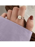 Ring BK-2 Sehr cool Vintage Mode Ring ohne Verblassen – Retro und modisch für junge Mädchen