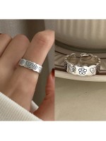 Ring BK-1 Very cool  Vintage mode ring without fading , Retro and fashionable for young girls