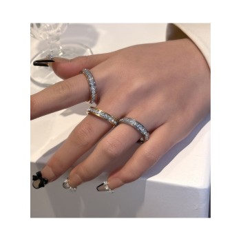 Bague BK-5  Manigfique bell étoiles bague aux Zircons,Tradition mode luxuese bague pour femmes et hommes