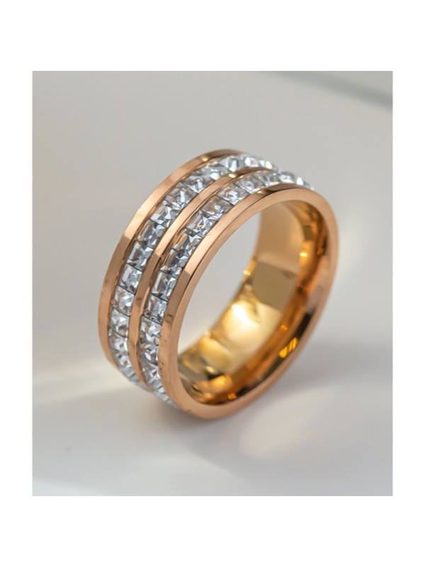 Ring BK-5A  Gorgeous Gypsophila Paniculata with Zircon ring, Tradition mode and Luxury ring for women and men  