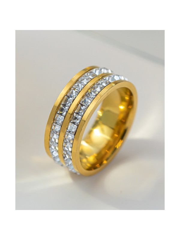 Ring BK-5A  Gorgeous Gypsophila Paniculata with Zircon ring, Tradition mode and Luxury ring for women and men  