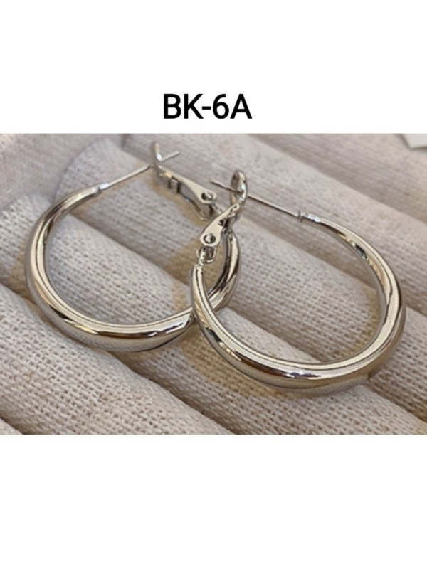 Boucle d'oreille  BK-6A  Magnifique Grand cercle et Féminité bague pour femmes