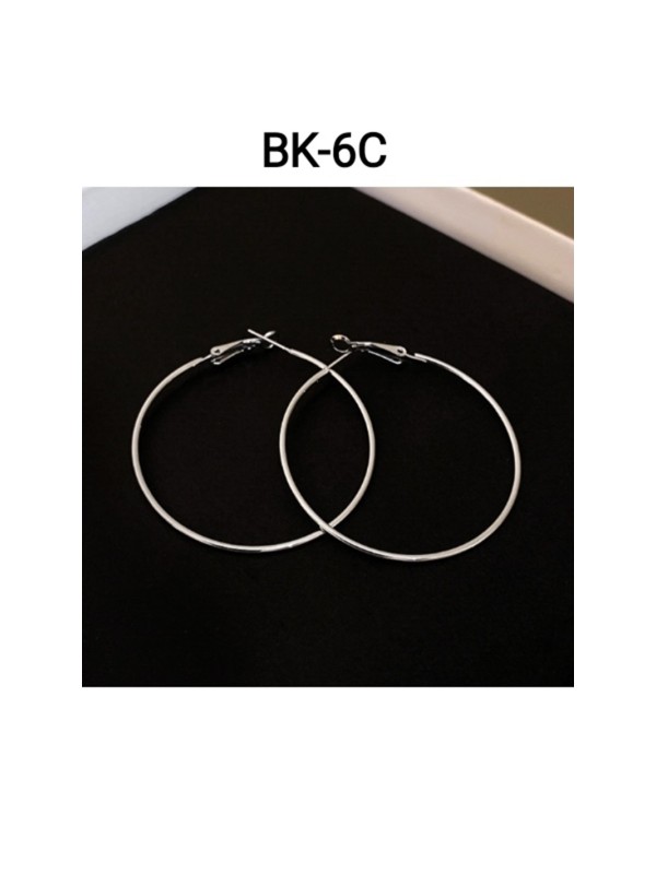 Boucle d'oreille BK-6A  Wunderschöner Big Circle und Temperament Ring für Frauen