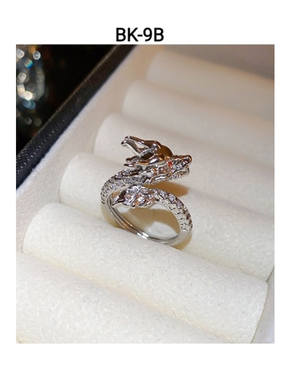 Ring BK-9  Manigfique Dragon Zircons Ring , Traditional Unique Mode Chinese Style Ring For Women