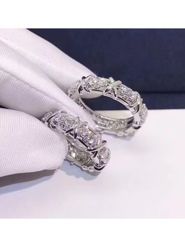 Bague BK-8  Nouveau Style Et Très Joli Bague Aux Diamants Pour Femmes 