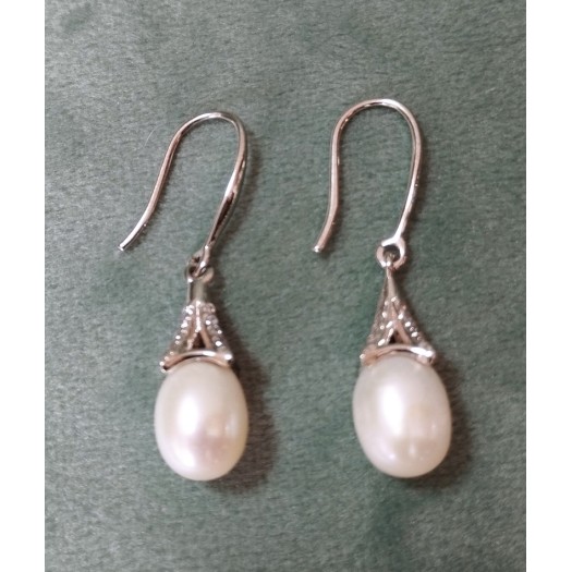 Earrings BE-1 Gorgeous Pearl Earrings without allergy ,Color and traditional unique mode Chinese earrings for Women