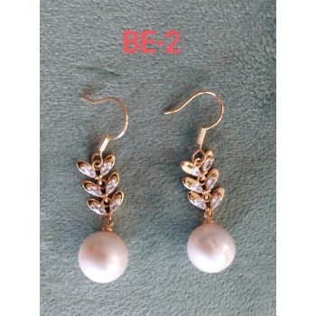 Boucle d'oreille BE-2  Magnifique perle boucle d'oreille Sans Allergie, couleur tradition unique mode chinois style boucle d'oreille pour femmes