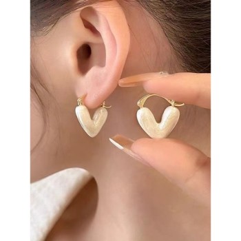 Boucle d'oreille BE-10   Manigfique Compassoin Géométrie Avec Argent Aiguille Boucle D'oreille Pour Femmes