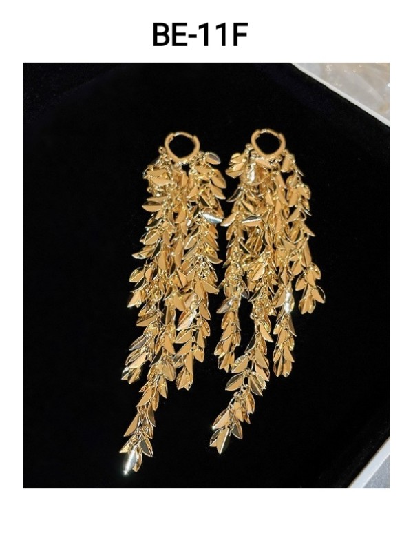 Earring BE-11E  Manigfique Vintage With Silver Needle, Big and Long Earrings For Women