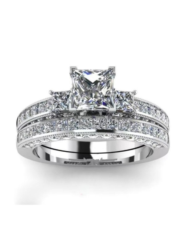Bague BK-6   Nouveau Style Et Très Joli Bague Aux Zircons pour Femmes 