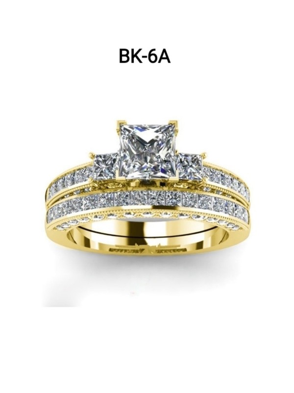 Bague BK-6   Nouveau Style Et Très Joli Bague Aux Zircons pour Femmes 