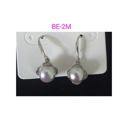 Earrings BE-2M  Gorgeous Pearl Earrings Without Allergy, Traditional Unique Chinese Fashion Style Earrings For Women