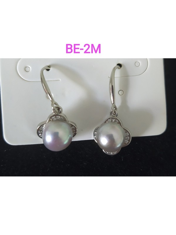Boucle d\'oreille BE-2M  Magnifique Perle Boucle D\'oreille Sans Allergie, Couleur Et Tradition Unique Mode Chinois StyleBoucle D\'oreille Pour Femmes