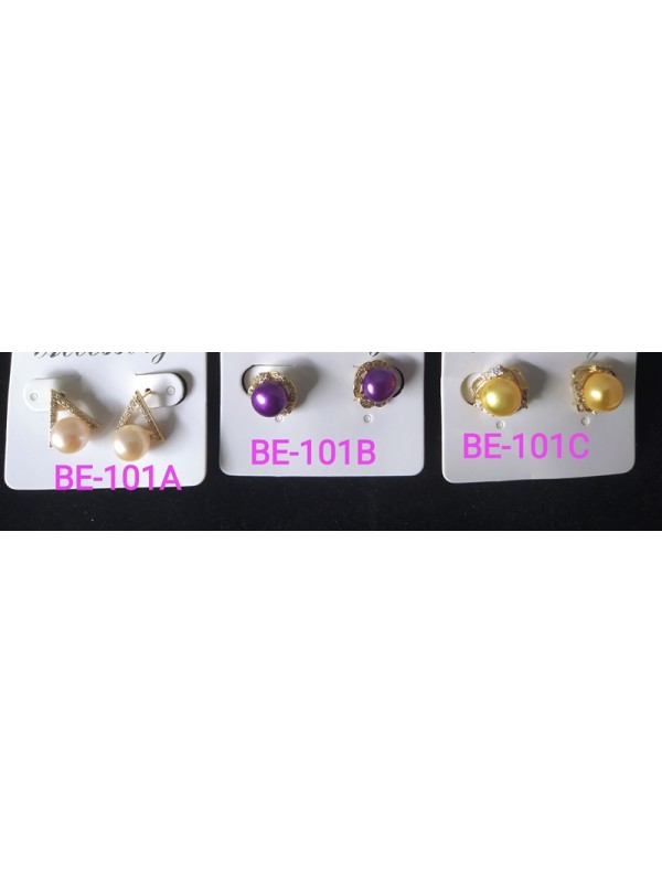 Boucle d'oreille BE-101A  Magnifique Perle Boucle D\'oreille Sans Allergie, Couleur Et Tradition Unique Mode Chinois StyleBoucle D\'oreille Pour Femmes
