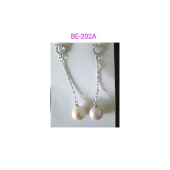 Boucle d'oreille BE-202A  Magnifique Perle Boucle D'oreille Sans Allergie, Couleur Et Tradition Unique Mode Chinois StyleBoucle D'oreille Pour Femmes