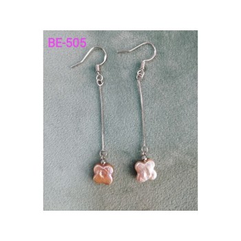 Boucle d'oreille BE-505  Magnifique Perle Boucle D'oreille Sans Allergie, Couleur Et Tradition Unique Mode Chinois StyleBoucle D'oreille Pour Femmes