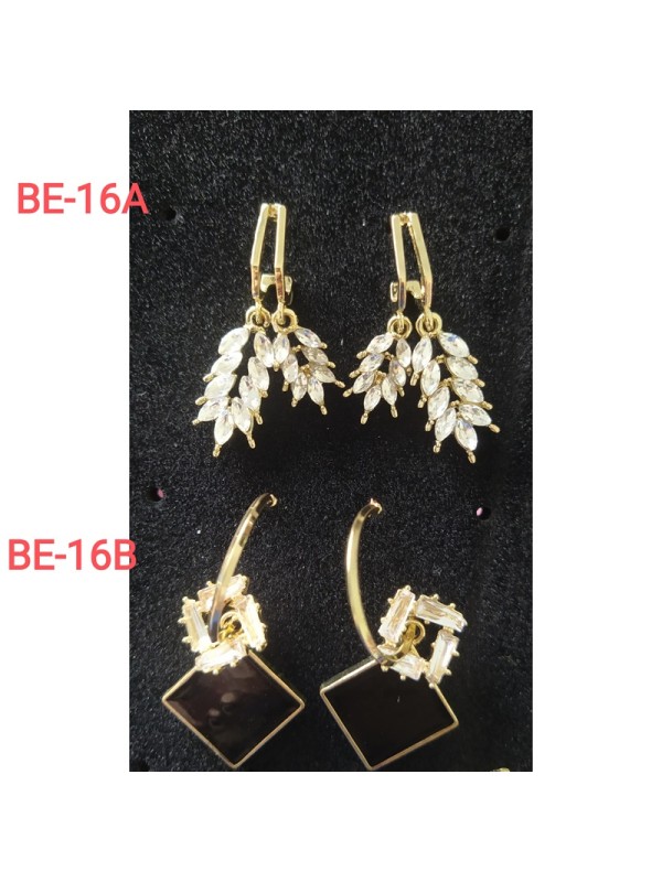 Earrings BE-16  Gorgeous Earrings Without Allergy ,Traditional Fashion For Women