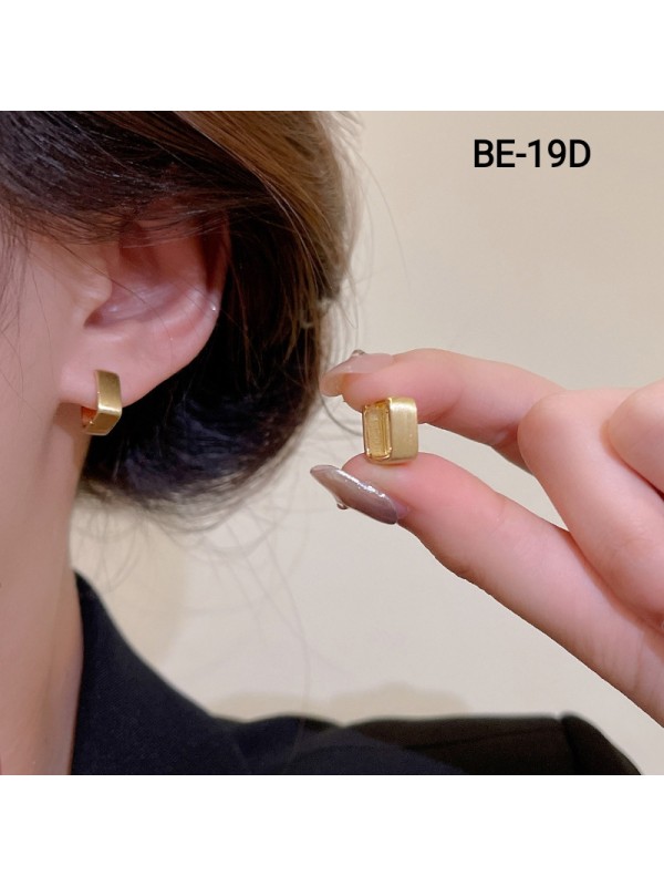 Boucle d'oreille BE-19    Magnifique Luxe Léger Et Polyvalent Boucle D'oreilles , 925 Argent Aiguille Géométrie Boucle D'oreilles Pour Femmes