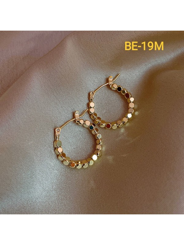 Boucle d'oreille BE-19    Magnifique Luxe Léger Et Polyvalent Boucle D'oreilles , 925 Argent Aiguille Géométrie Boucle D'oreilles Pour Femmes