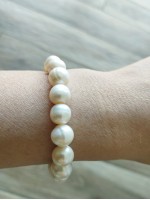 Bracelet BP-2   Culture Pearls white pearls Noble and health pearl bracelet for woman 