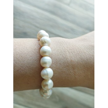 Bracelet BP-2   Culture perles blanche Noble et bonne santé bracelet pour femme