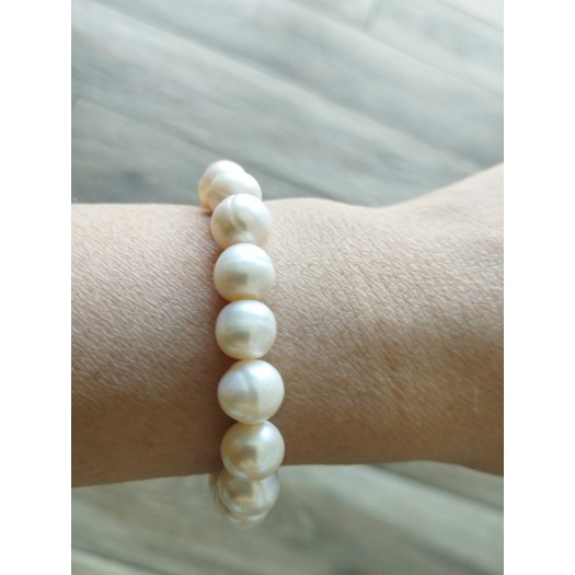 Bracelet BP-2   Culture perles blanche Noble et bonne santé bracelet pour femme