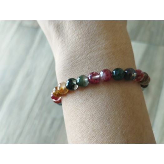 Bracelet BJ-6  Natural crystal  stones popping crystal lucky bracelet for women