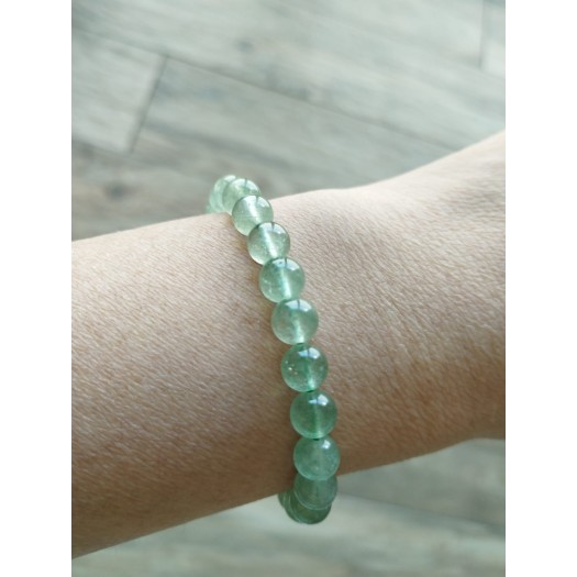 Armband BJ-3  Natürl Kristal steine Cyan Erdbeer Kristal Armband für Frauen