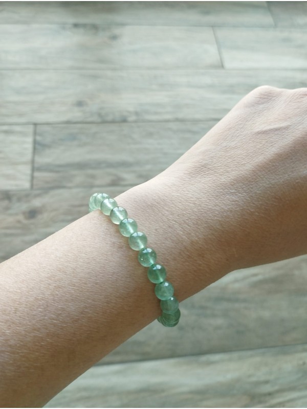 Bracelet BJ-3  Naturel crystal pierres cyan crystal bracelet pour femme