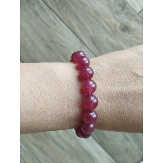 Armband BJ-2   Natürlich Kristal steins rot Krista armband für Frauen