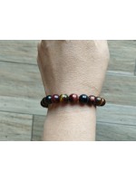 Bracelet BJ-10  Naturel Opale pierres bonne fortune chatoyant bracelet pour femme et homme